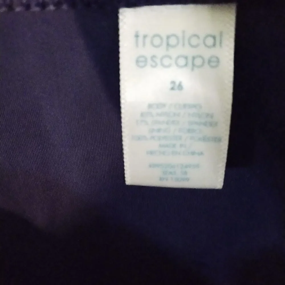 NWT: Tropical escape bathing suit.